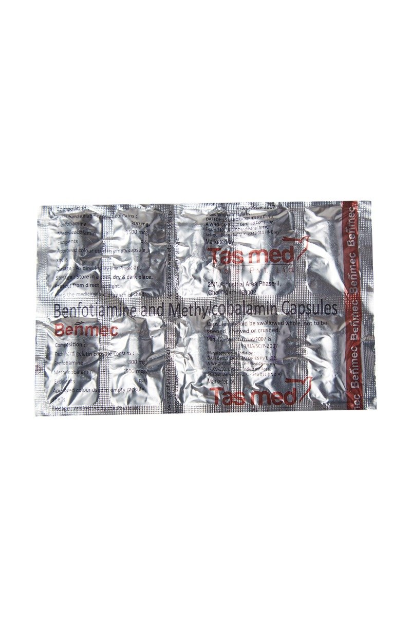 Benmec Capsule 10's, Pack of 10 Benmec Capsule 10's, Pack of 10