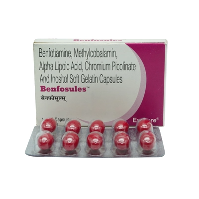 Benfosules Capsule 10's, Pack of 10 CapsuleS