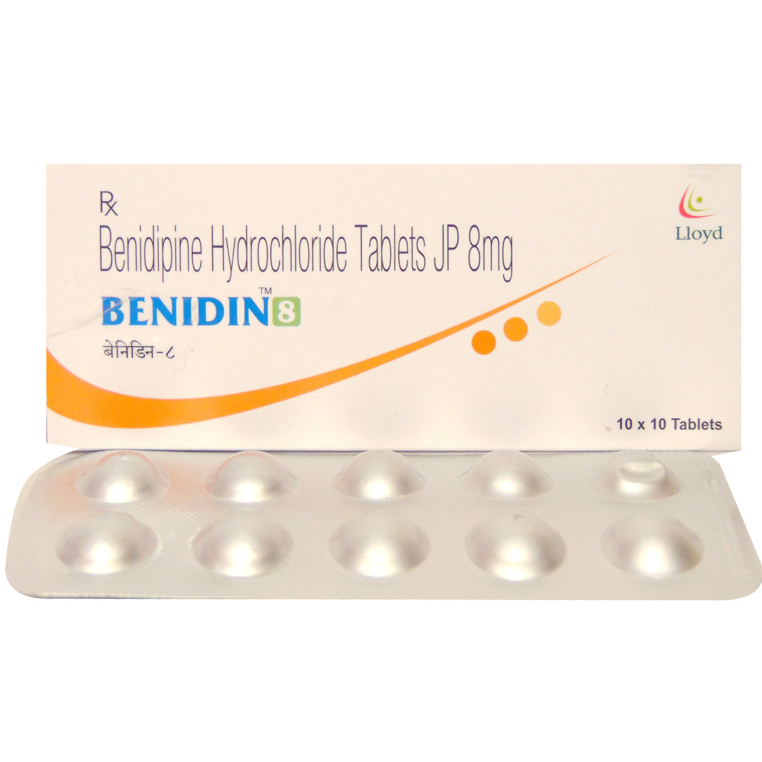 Buy Benidin 8 Tablet 10's Online