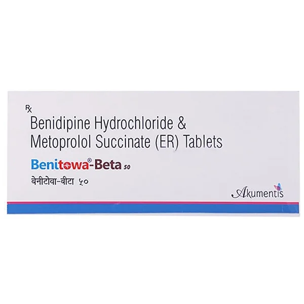 Benitowa-Beta 50 Tablet 10's