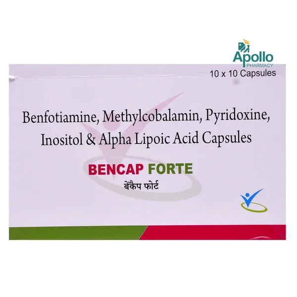 Bencap Forte Capsule 10's, Pack of 10