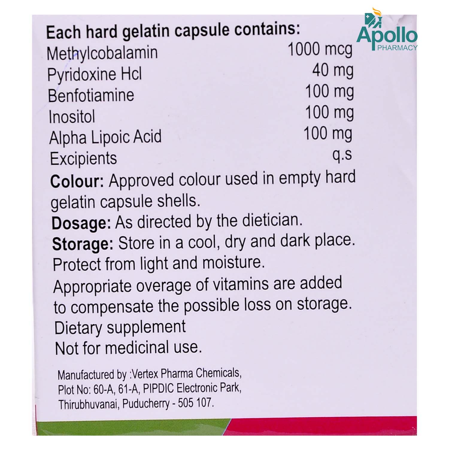 Bencap Forte Capsule 10's, Pack of 10 Bencap Forte Capsule 10's, Pack of 10