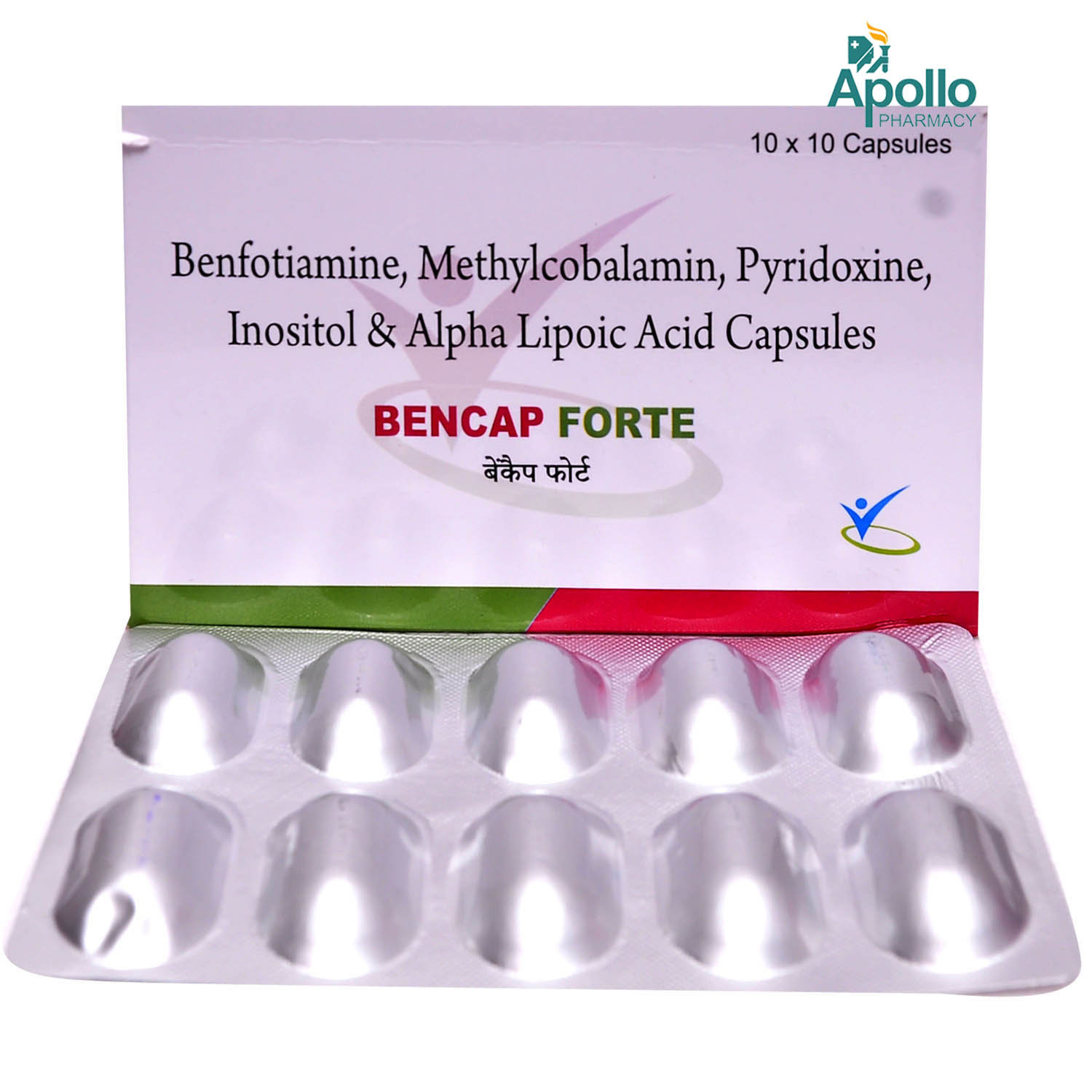 Bencap Forte Capsule 10's, Pack of 10 Bencap Forte Capsule 10's, Pack of 10