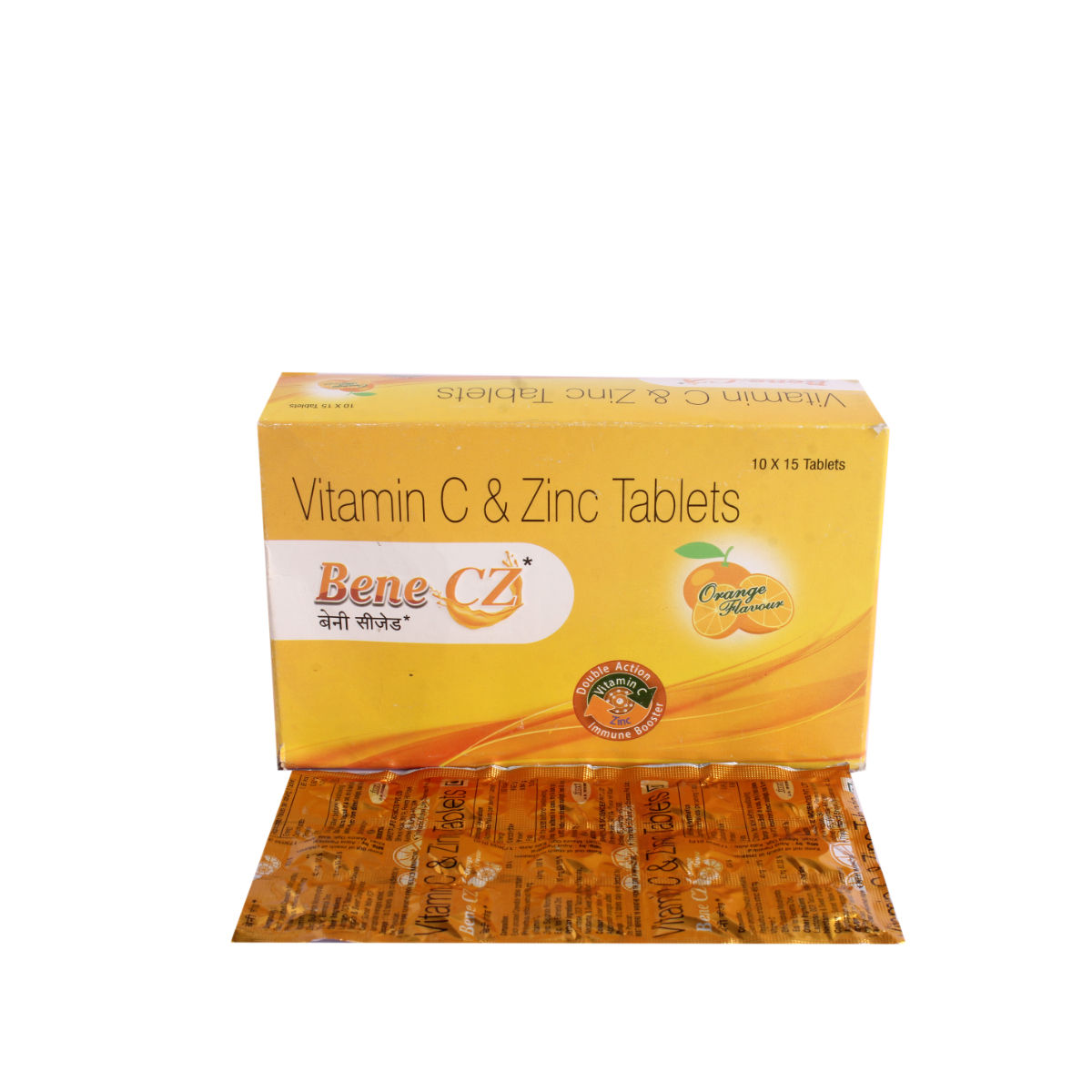 Buy Bene CZ Orange Chewable Tablet 15's Online