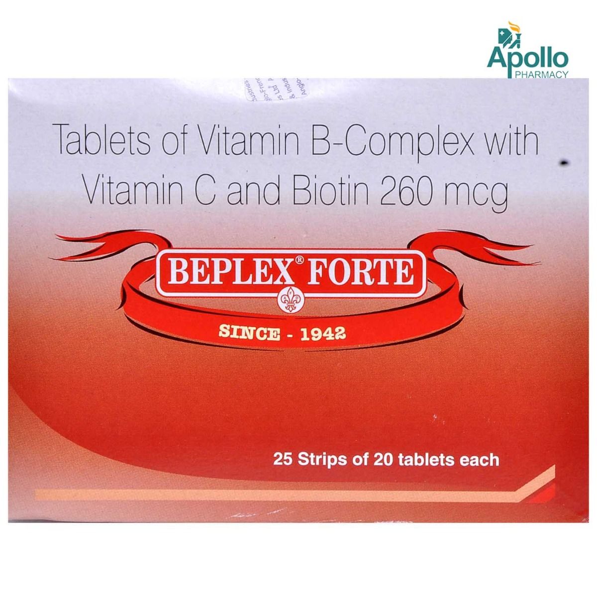 Beplex Forte Tablet | Uses, Benefits, Price | Apollo Pharmacy