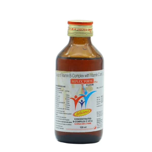 Beplex Forte Plus Elixir 120 ml, Pack of 1