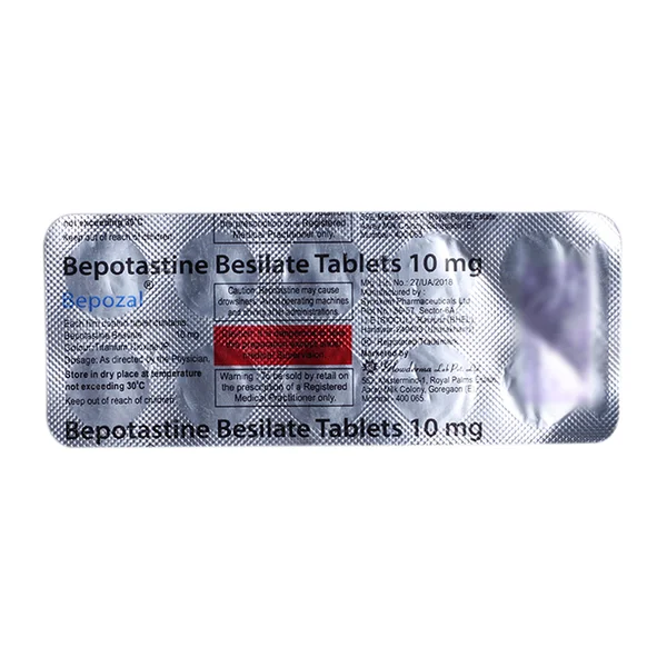Bepozal 10 Tablet 10's, Pack of 10 TABLETS