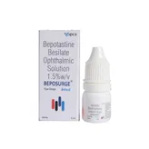 Beposurge 1.5%W/V Eye Drops 5ml, Pack of 1 Drops