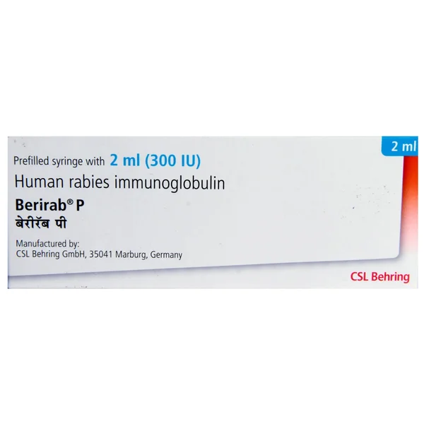 BERIRAB P 300IU INJECTION 2ML 