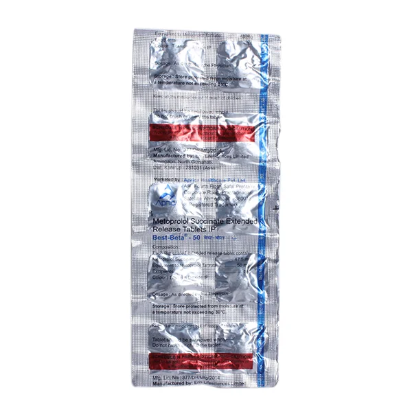 Best Beta 50 Tablet 10's, Pack of 10 TABLETS