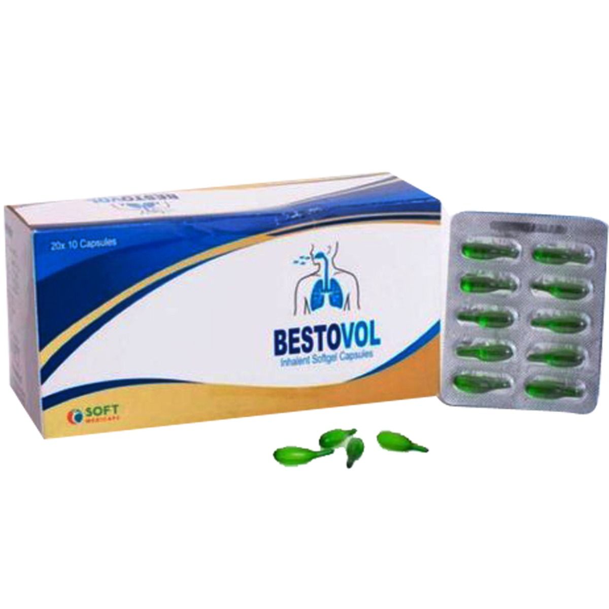 Buy Bestovol Inhalent Softgel Capsule 10's Online