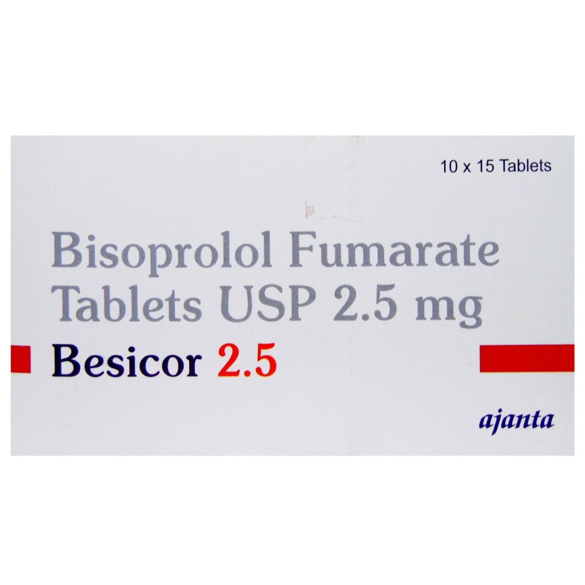 Besicor 2.5 mg Tablet 15's, Pack of 15 TabletS Besicor 2.5 mg Tablet 15's, Pack of 15 TabletS
