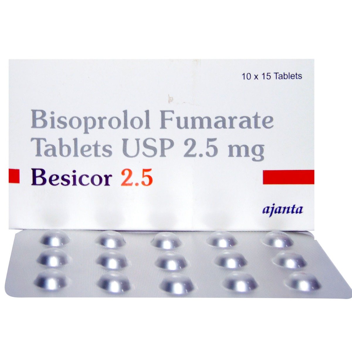 Besicor 2.5 mg Tablet 15's, Pack of 15 TabletS Besicor 2.5 mg Tablet 15's, Pack of 15 TabletS