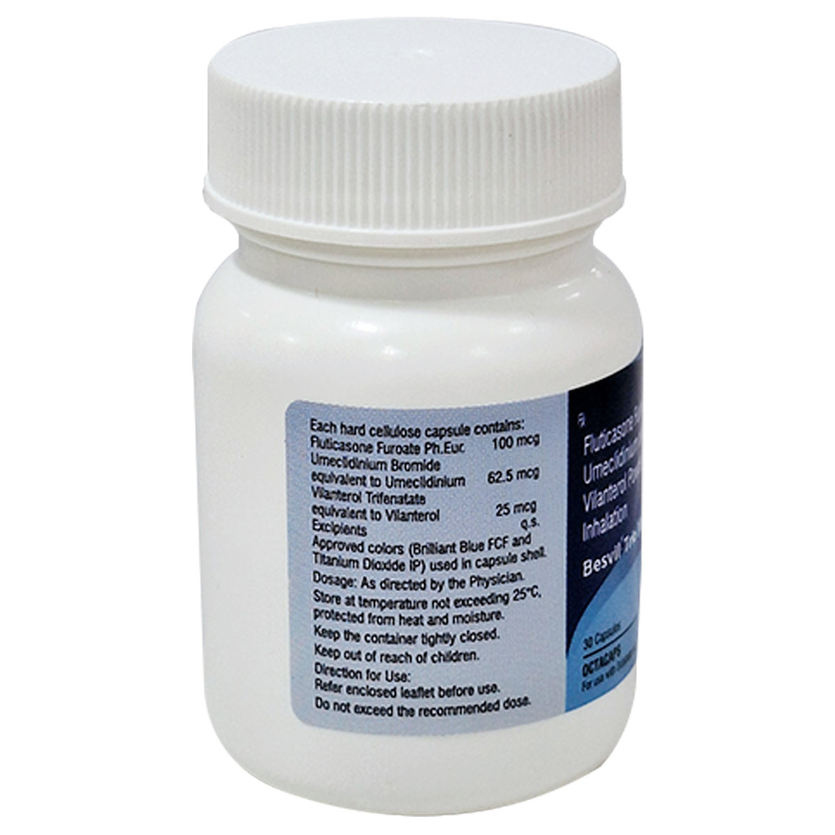 Besvil-Trio 100 Octacaps Capsule 30's, Pack of 1 Besvil-Trio 100 Octacaps Capsule 30's, Pack of 1