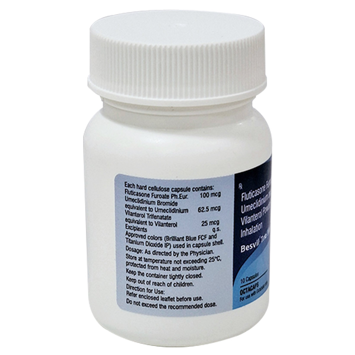 Besvil-Trio 100 Octacaps Capsule 10's, Pack of 1 Besvil-Trio 100 Octacaps Capsule 10's, Pack of 1