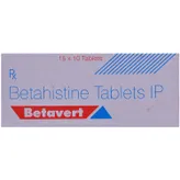 Betavert Tablet 10's, Pack of 10 TABLETS