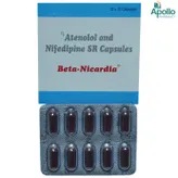 Beta-Nicardia Capsule 10's, Pack of 10 CapsuleS