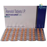 Betacard 25 Tablet 14's, Pack of 14 TABLETS