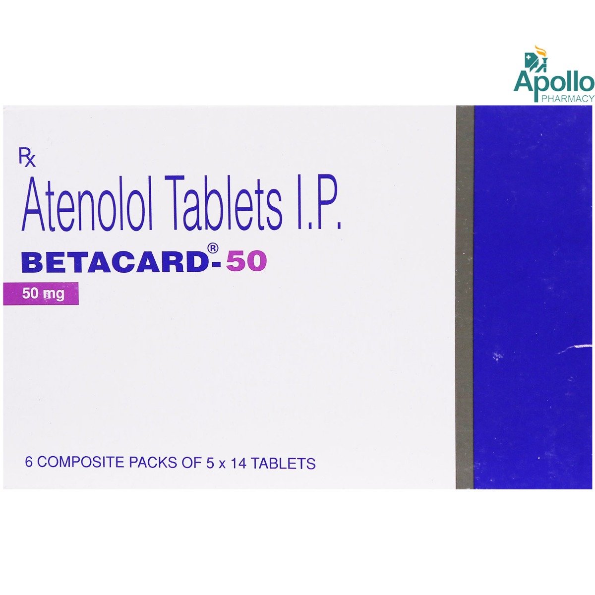 Betacard-50 Tablet 14's, Pack of 14 TABLETS Betacard-50 Tablet 14's, Pack of 14 TABLETS