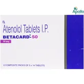 Betacard-50 Tablet 14's, Pack of 14 TABLETS