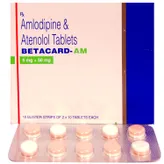 BETACARD AM TABLET, Pack of 10 TABLETS