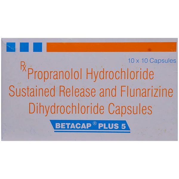 Betacap Plus 5 Capsule 10's, Pack of 10