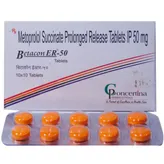 Betacon ER 50 mg Tablet 10's, Pack of 10 TabletS