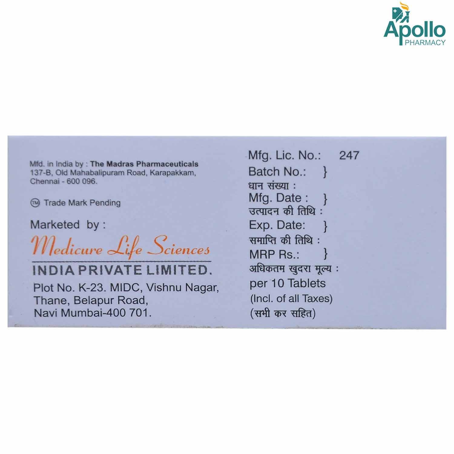 Betamet XL 50 Tablet 10's, Pack of 10 TABLETS Betamet XL 50 Tablet 10's, Pack of 10 TABLETS