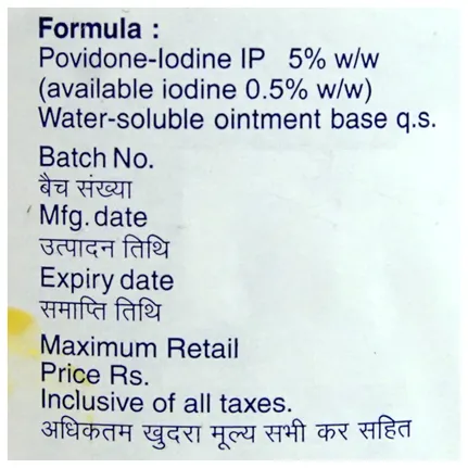 Betadine Ointment 100g - Avoid the Mess of the Liquid! - Huge 100g Size!