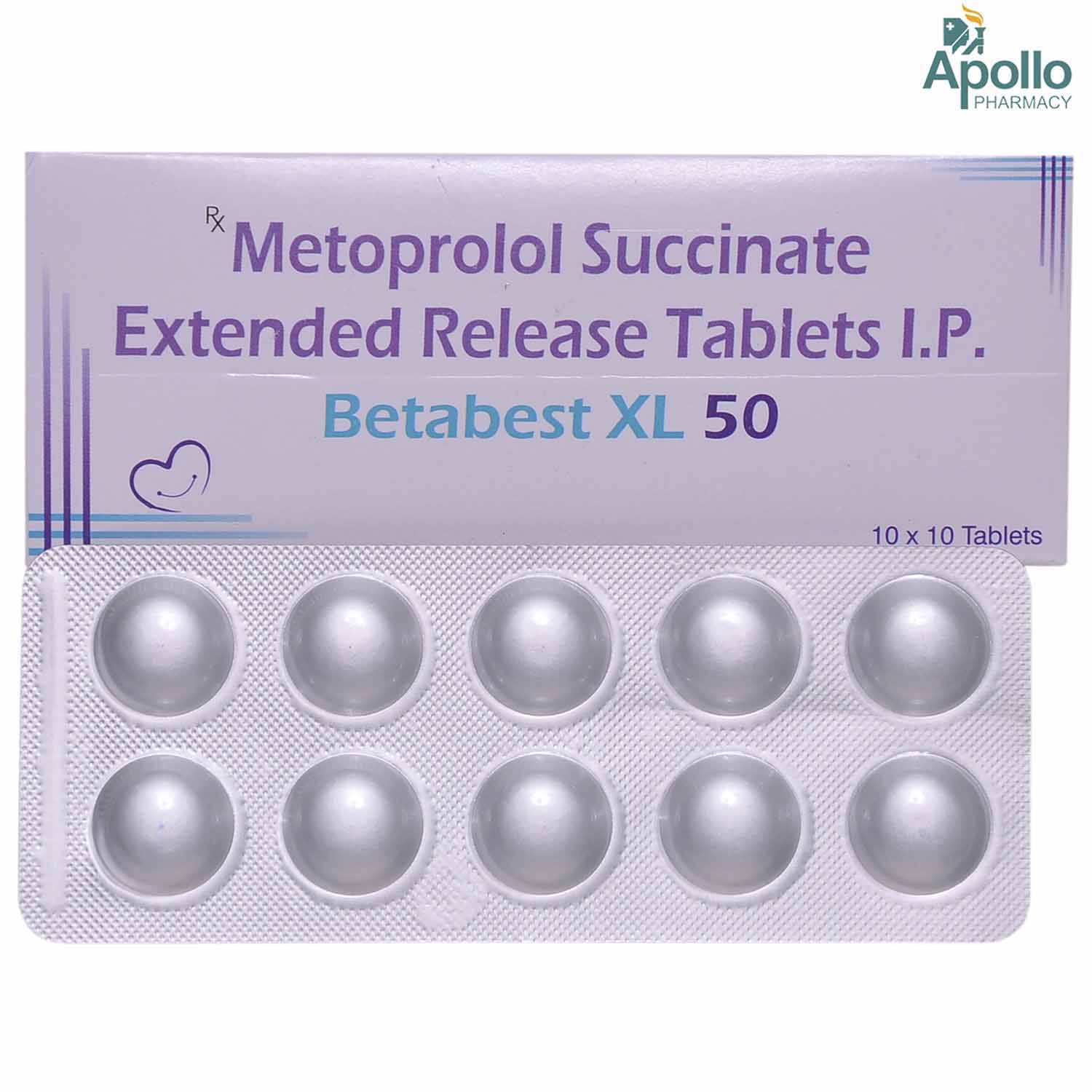 Betabest XL 50 Tablet 10's, Pack of 10 TabletS Betabest XL 50 Tablet 10's, Pack of 10 TabletS