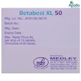 Betabest XL 50 Tablet 10's, Pack of 10 TabletS