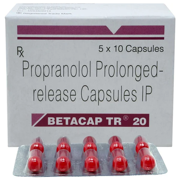 Betacap TR 20 mg Capsule 10's, Pack of 10 CAPSULES