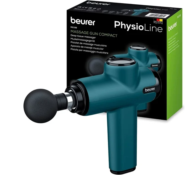 Beurer Rechargeable Battery MG99 Compact Massage Gun, 1 Count, Pack of 1