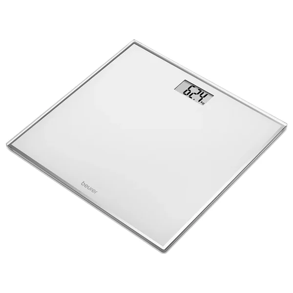 Beurer GS-120 Wellbeing Glass Bathroom Weighing Scale, 1 Count, Pack of 1