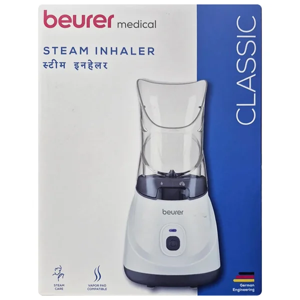Beurer SI 31 Medical Classic Steam Inhaler, 1 Count, Pack of 1