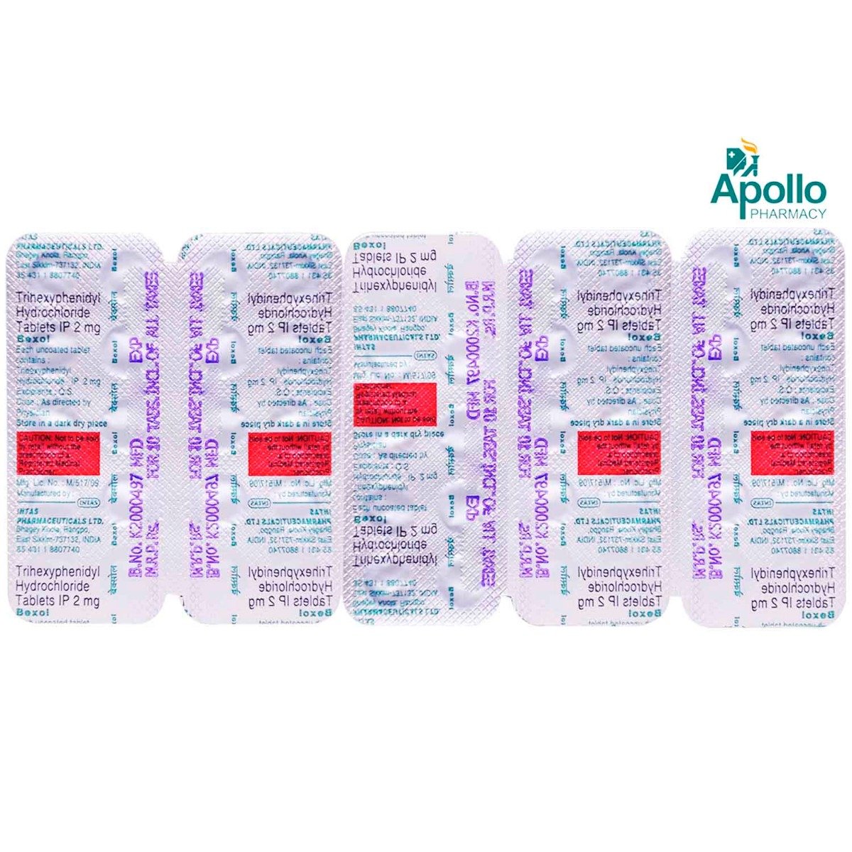 Bexol Tablet 10's, Pack of 10 TABLETS Bexol Tablet 10's, Pack of 10 TABLETS