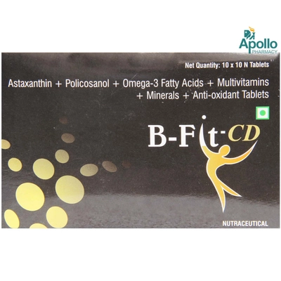 B Fit CD Tablet 10's, Pack of 10