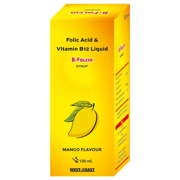 B-Folcin Syrup 100 ml, Pack of 1 Syrup