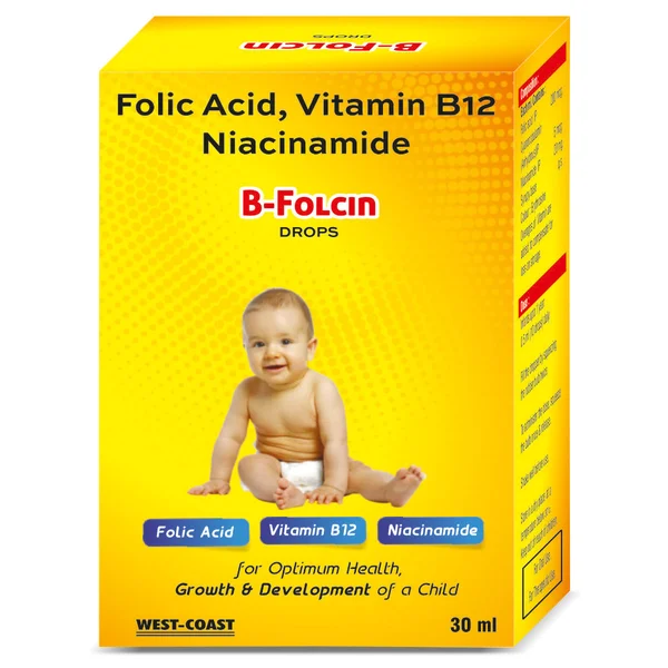 Westcoast B-Folcin Drops, 30 ml, Pack of 1