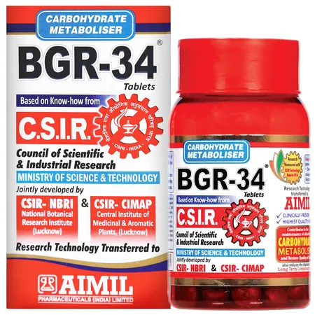 Aimil BGR-34, 100 Tablets