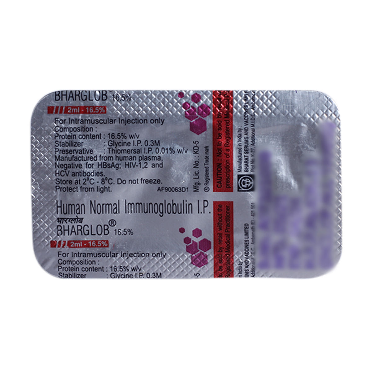 Buy Bharglob 16.5% Injection 1's Online