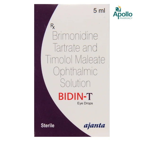 Bidin-T Eye Drops 5ml, Pack of 1 Eye Drops