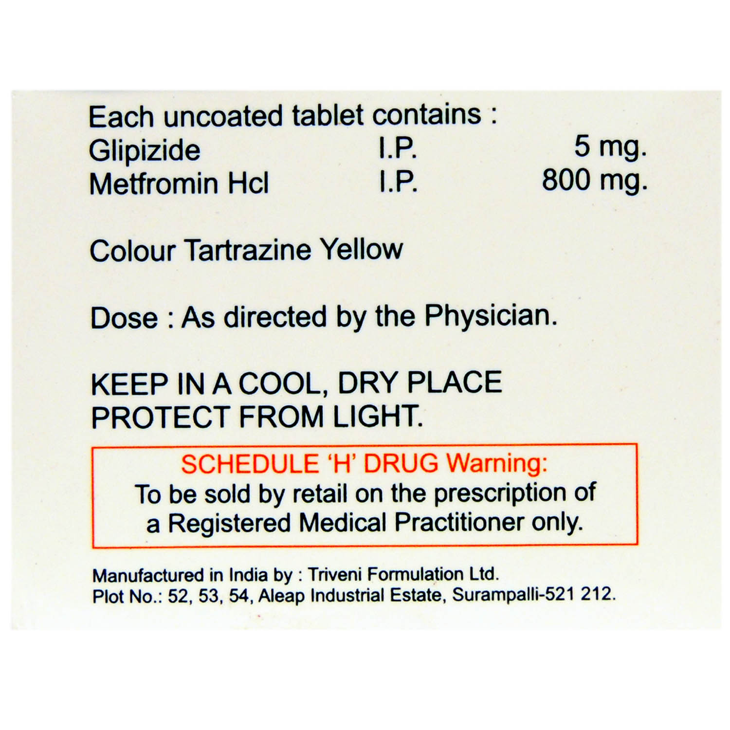 Bigunyl Tablet 10's, Pack of 10 TabletS Bigunyl Tablet 10's, Pack of 10 TabletS