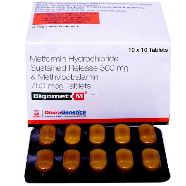 Bigomet M Tablet 10's