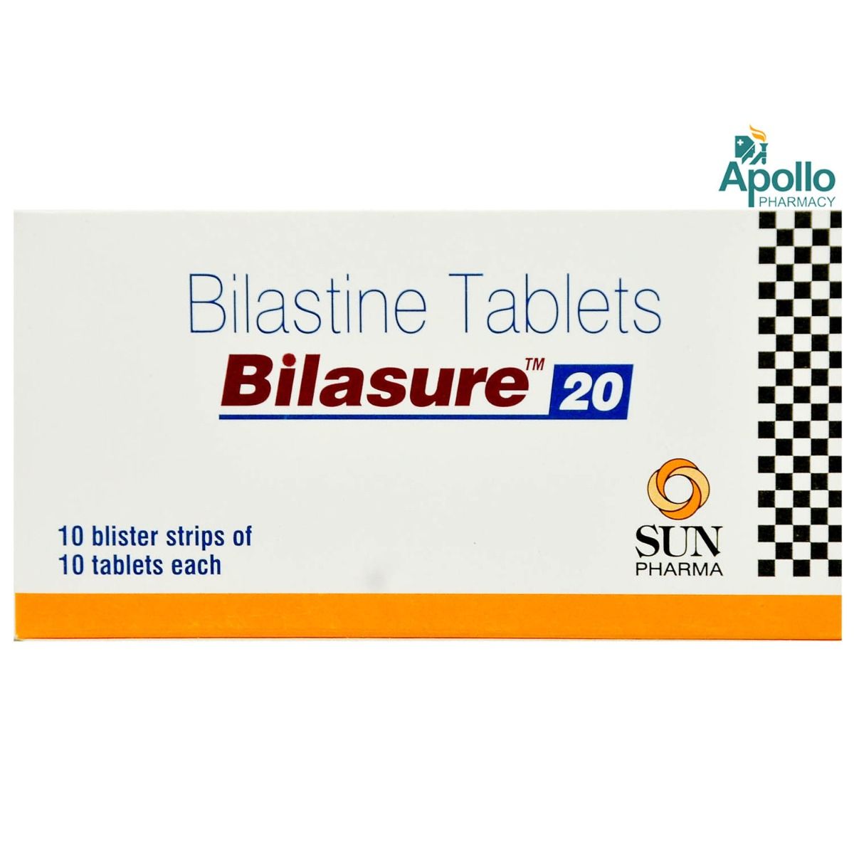 Buy Bilasure 20 Tablet 10's Online