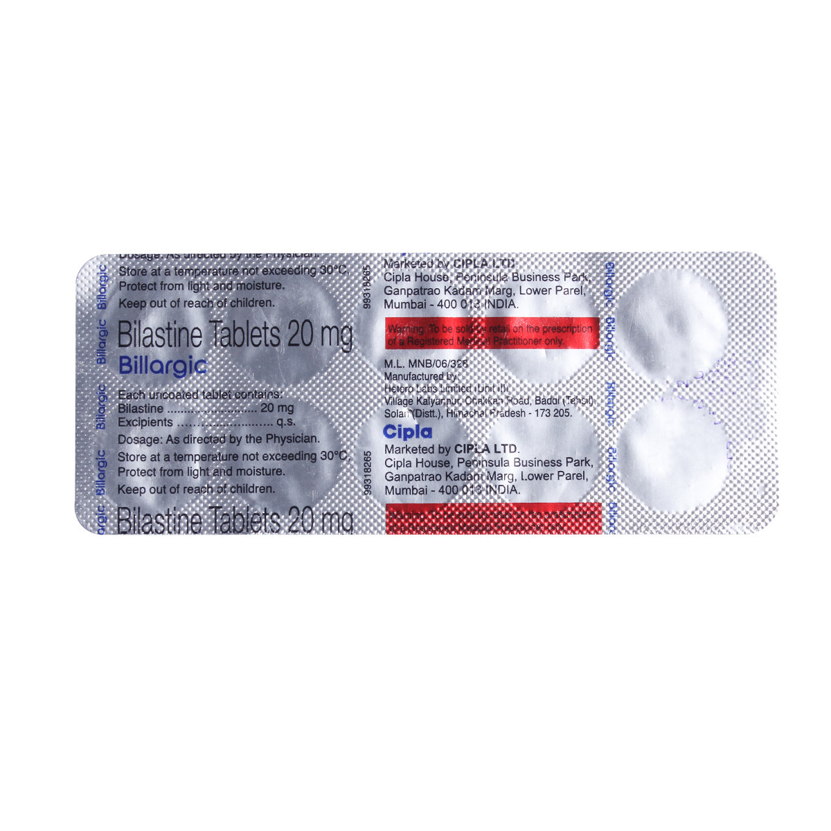Billargic Tablet 10 's, Pack of 10 TabletS Billargic Tablet 10 's, Pack of 10 TabletS