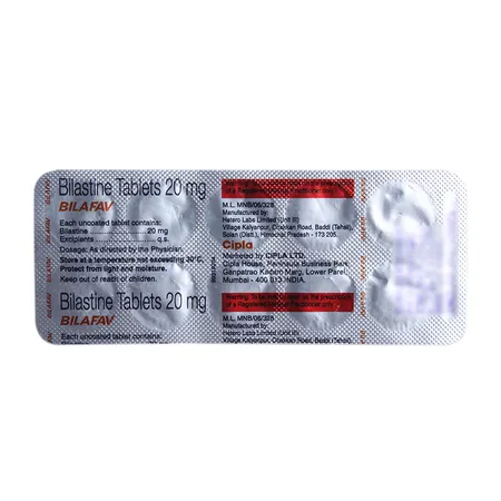 Bilafav Tablet 10's