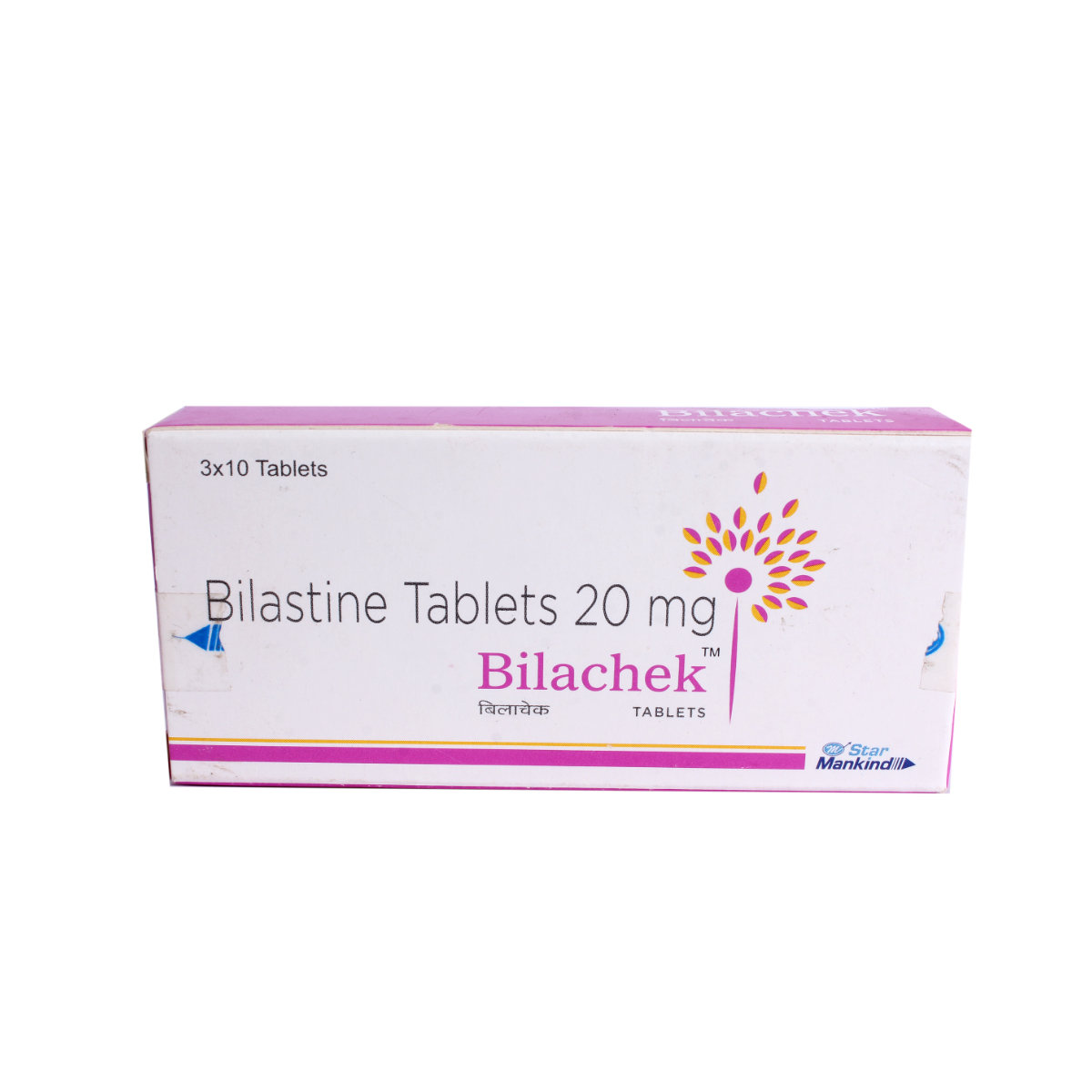 Bilachek 20 mg Tablet 10's, Pack of 10 TabletS Bilachek 20 mg Tablet 10's, Pack of 10 TabletS