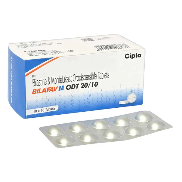 Bilafav M ODT 20 mg/10 mg Tablet 10's
