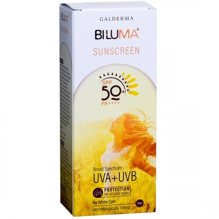 Biluma SPF 50+ PA++++ Sunscreen Gel 50 ml
